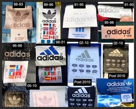 adidas box label|adidas labels by year.